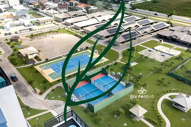 Condomínio Resort, Cobertura com Piscina, 2 vagas