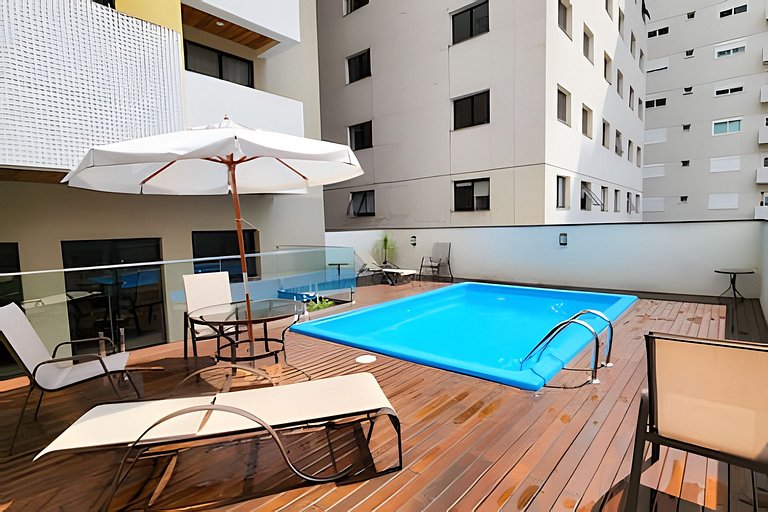 Apê Pet Friendly • Piscina e Academia • Vaga