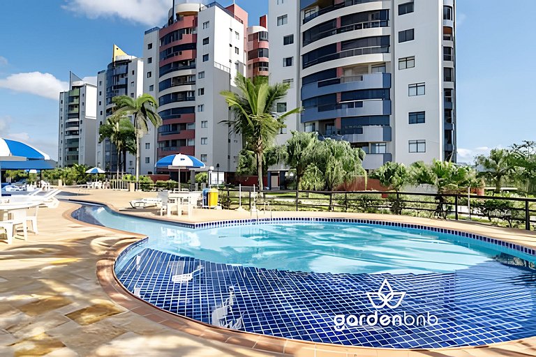 Condomínio Resort, Cobertura com Piscina, 2 vagas