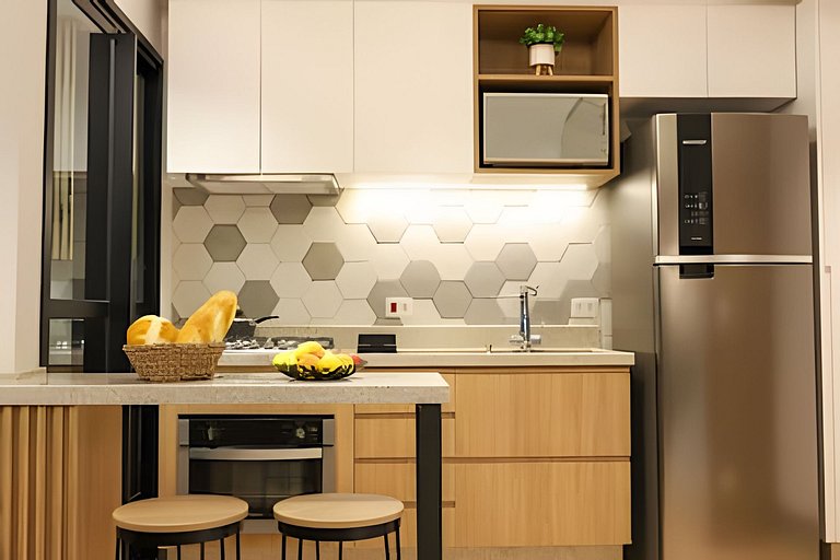 Duplex c/ 2 Suítes + Vaga | Longa Estadia (90+)