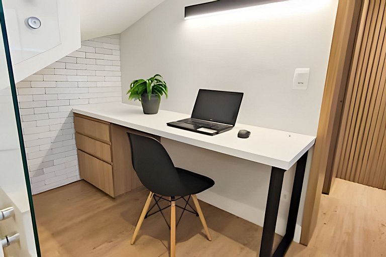 Duplex c/ 2 Suítes + Vaga | Longa Estadia (90+)