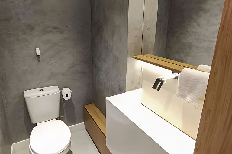Duplex c/ 2 Suítes + Vaga | Longa Estadia (90+)