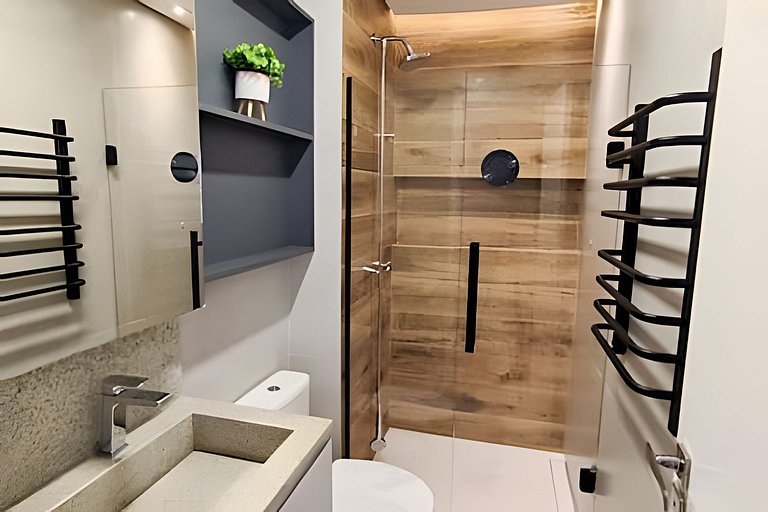 Duplex c/ 2 Suítes + Vaga | Longa Estadia (90+)
