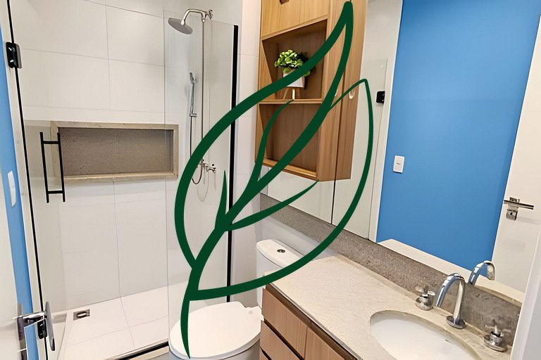 Duplex c/ 2 Suítes + Vaga | Longa Estadia (90+)