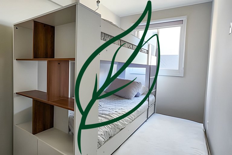 2 Quartos p/ Família + Pet Friendly