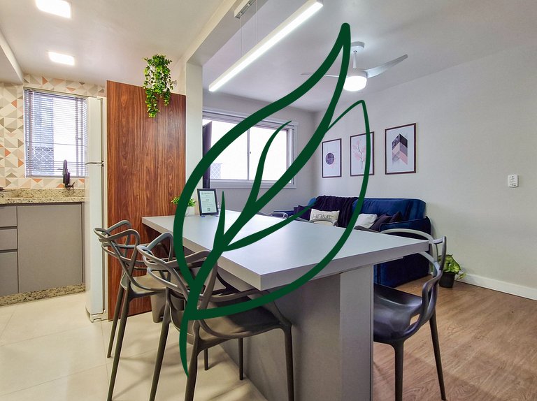 2 Quartos p/ Família + Pet Friendly