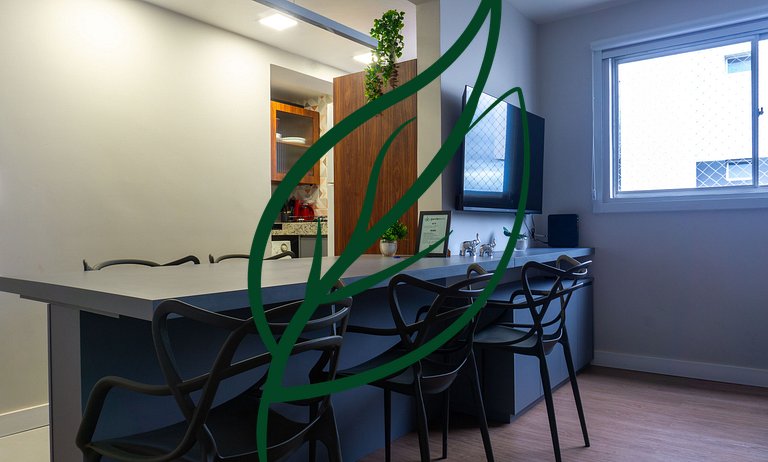 2 Quartos p/ Família + Pet Friendly