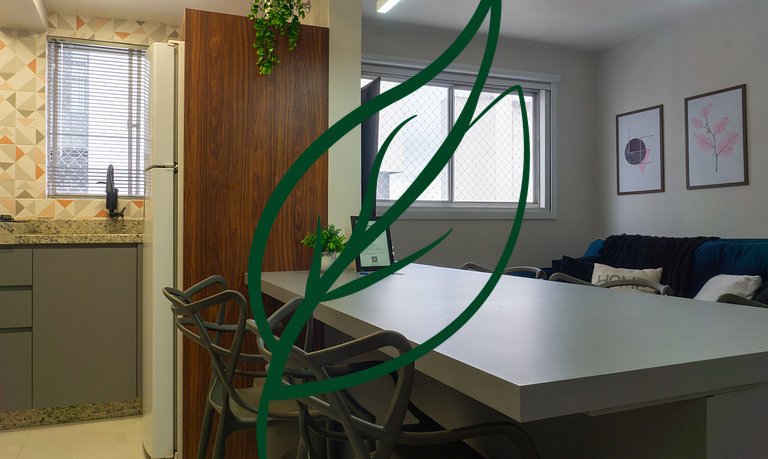 2 Quartos p/ Família + Pet Friendly