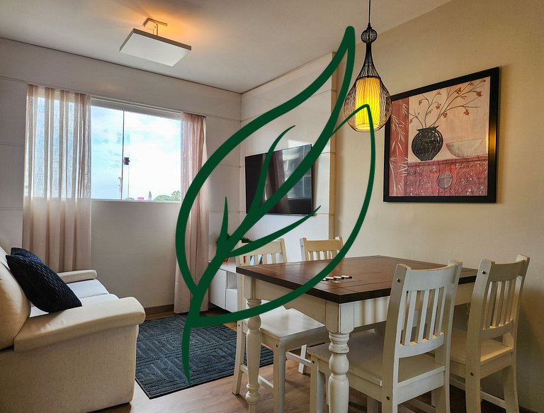 2 Quartos c/ Vista + Pet Friendly | Próx. Barigui