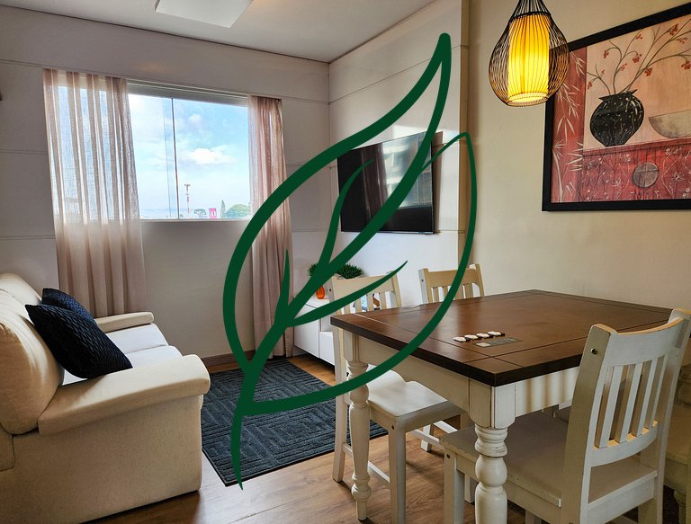 2 Quartos c/ Vista + Pet Friendly | Próx. Barigui
