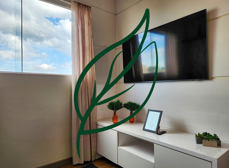 2 Quartos c/ Vista + Pet Friendly | Próx. Barigui