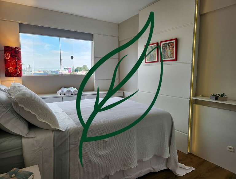 2 Quartos c/ Vista + Pet Friendly | Próx. Barigui