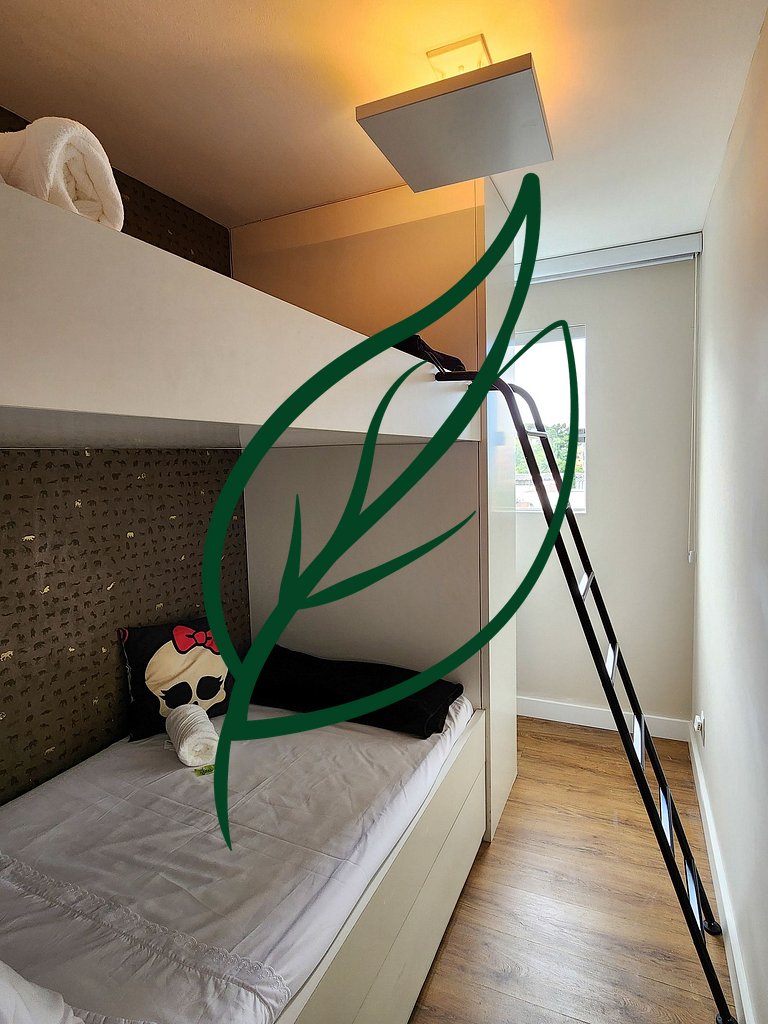2 Quartos c/ Vista + Pet Friendly | Próx. Barigui