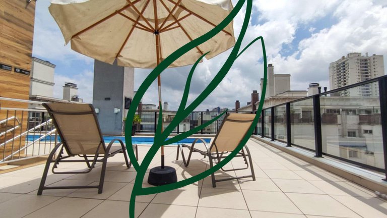 Duplex c/ 2 Suítes + Vaga | Longa Estadia (90+)