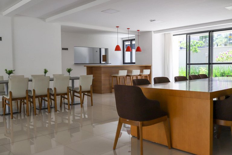 Duplex c/ 2 Suítes + Vaga | Longa Estadia (90+)