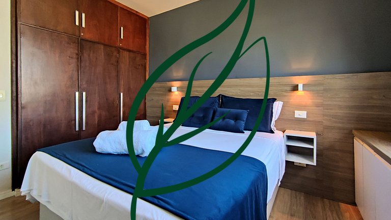 Água Verde | 2 Suítes, Pet Friendly & Home Office