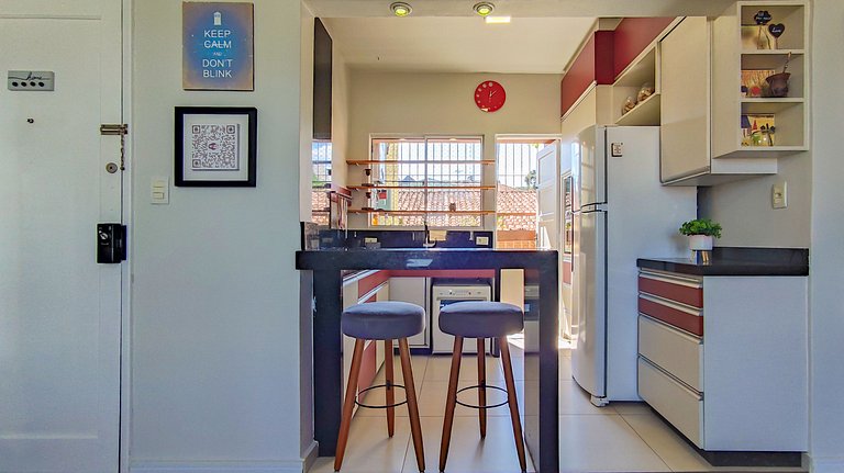 Água Verde | 2 Suítes, Pet Friendly & Home Office