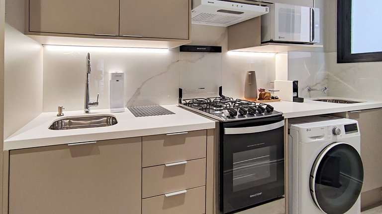 Moderno, Completo e com Vaga de Garagem