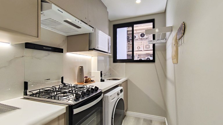 Moderno, Completo e com Vaga de Garagem