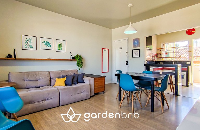 Água Verde | 2 Suítes, Pet Friendly & Home Office