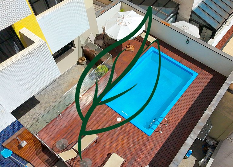 Apê Pet Friendly • Piscina e Academia • Vaga
