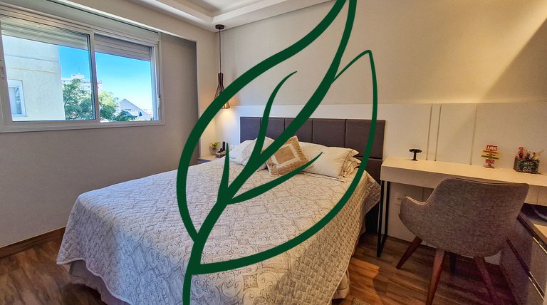 Espaço para Família no Vila Izabel, 2 vagas, 3 Q.