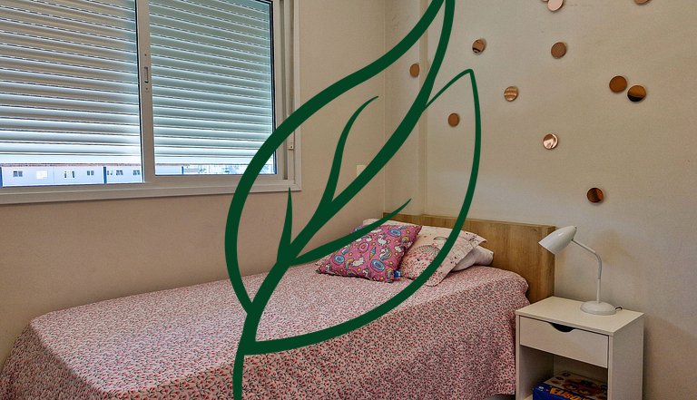 Espaço para Família no Vila Izabel, 2 vagas, 3 Q.