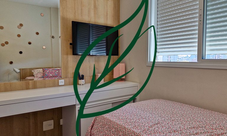 Espaço para Família no Vila Izabel, 2 vagas, 3 Q.