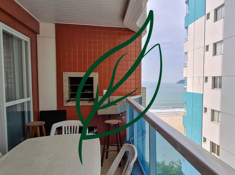 Pé na Areia c/ Churrasqueira | 3 Quartos + Vaga