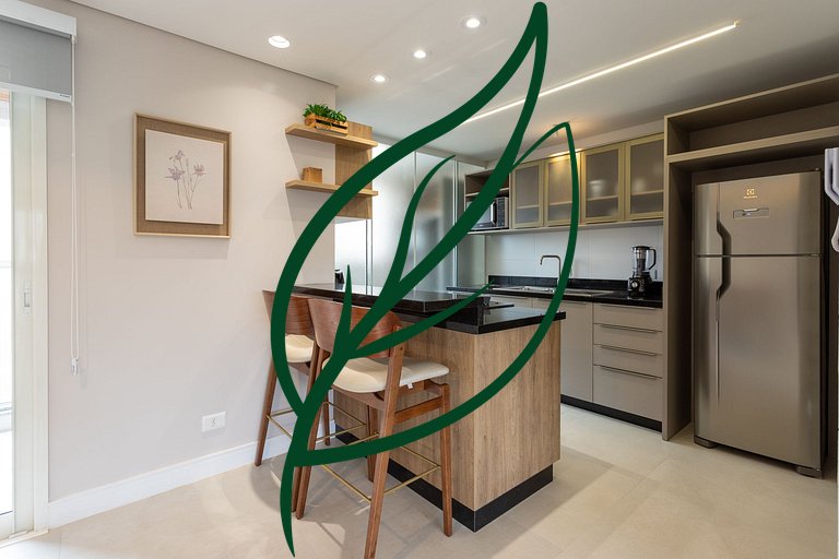 Alto Padrão no Batel | Varanda Gourmet + Garagem