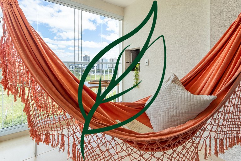 Condomínio Resort com Piscina e Varanda Gourmet