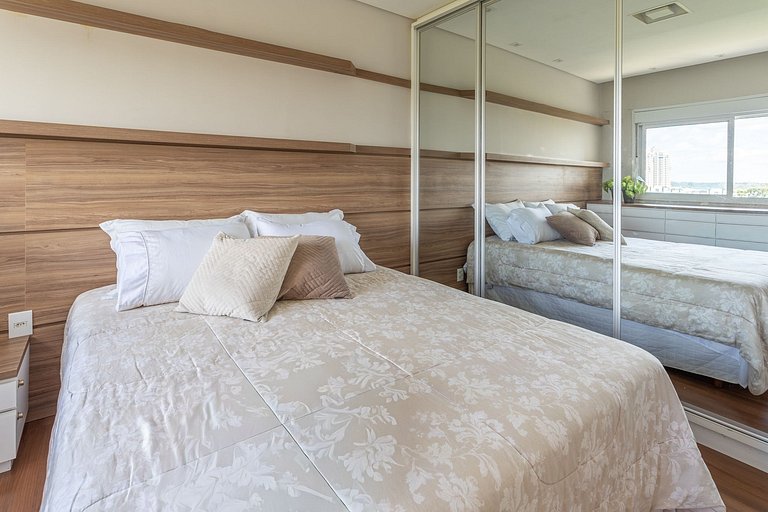 Condomínio Resort com Piscina e Varanda Gourmet