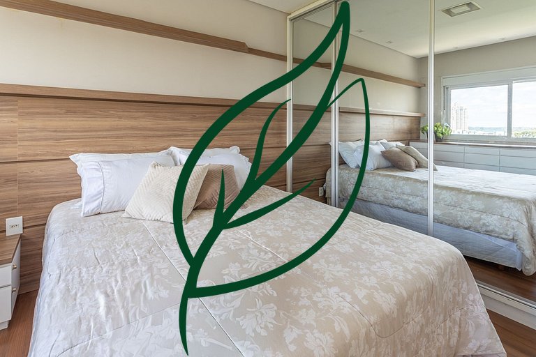 Ecoville | 2 Quartos para Long Stay 90+ Dias