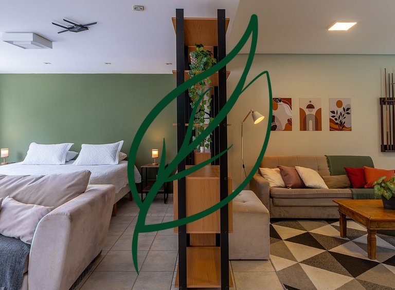 Garden c/ Fogueira + Espaço Gourmet