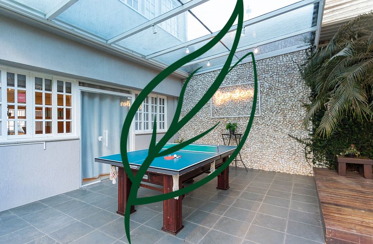 Garden c/ Fogueira + Espaço Gourmet