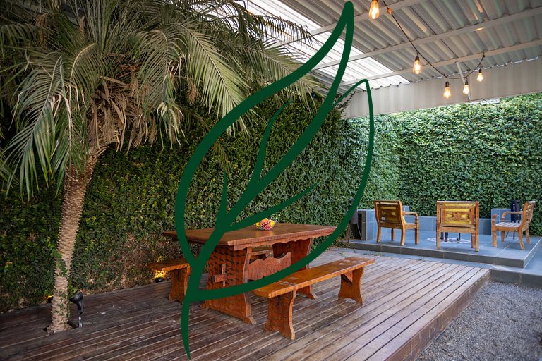 Garden c/ Fogueira + Espaço Gourmet