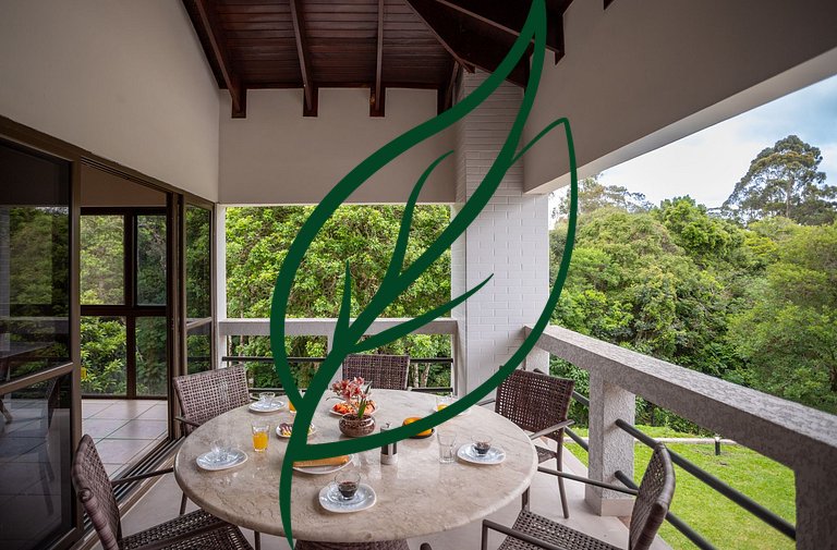 Refúgio de Luxo e Piscina à beira do Passaúna