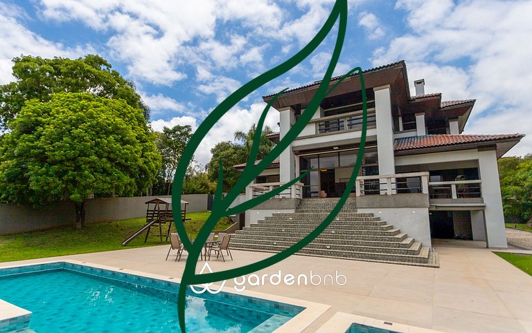 Refúgio de Luxo e Piscina à beira do Passaúna
