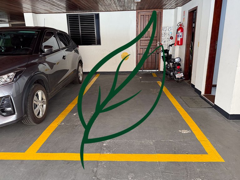 3Q a 1 Quadra da Praia | Churrasqueira + Garagem