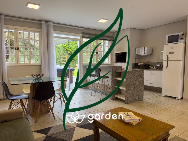 Garden c/ Fogueira + Espaço Gourmet