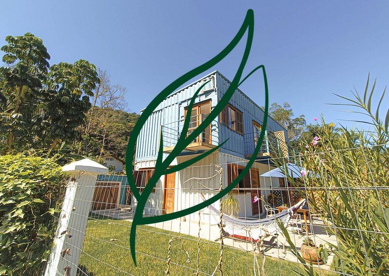 Casa Container Charmosa | Área Gourmet e Conforto