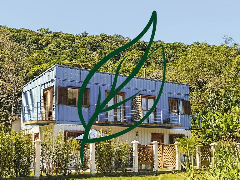 Casa Container Charmosa | Área Gourmet e Conforto