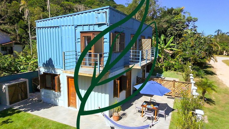 Casa Container Charmosa | Área Gourmet e Conforto