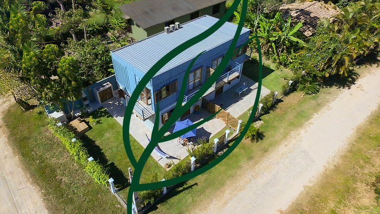 Casa Container Charmosa | Área Gourmet e Conforto