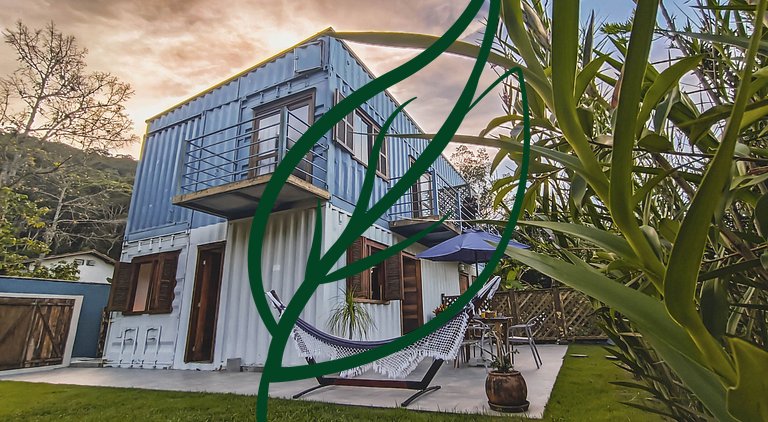Casa Container Charmosa | Área Gourmet e Conforto