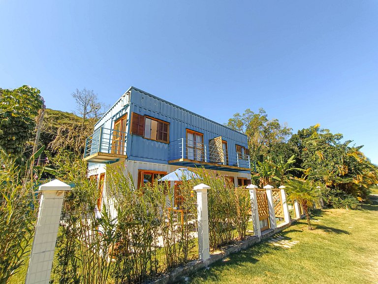 Casa Container Charmosa | Área Gourmet e Conforto