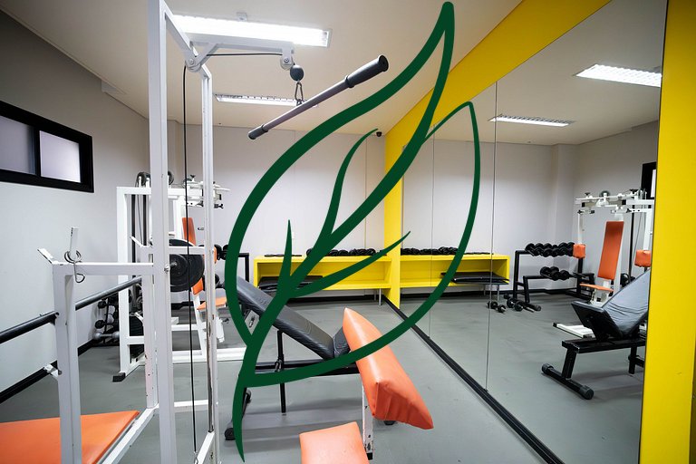 Próx. Barigui | Piscina, Academia e Bikes
