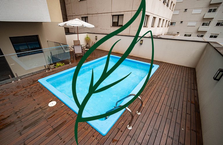 Próx. Barigui | Piscina, Academia e Bikes