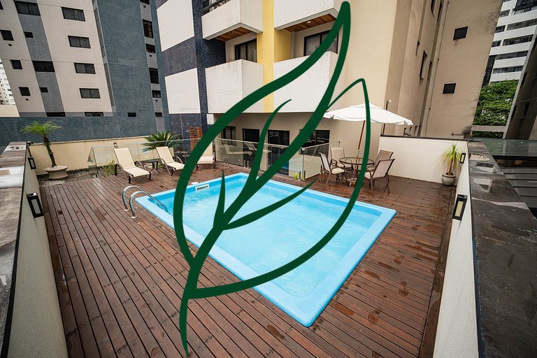 Próx. Barigui | Piscina, Academia e Bikes