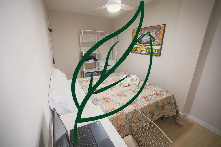 2 Quartos P/ Família | Próx. Barigui